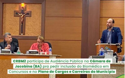 CRBM2 participa de Sessão Ordinária na Câmara de Jacobina, na Bahia