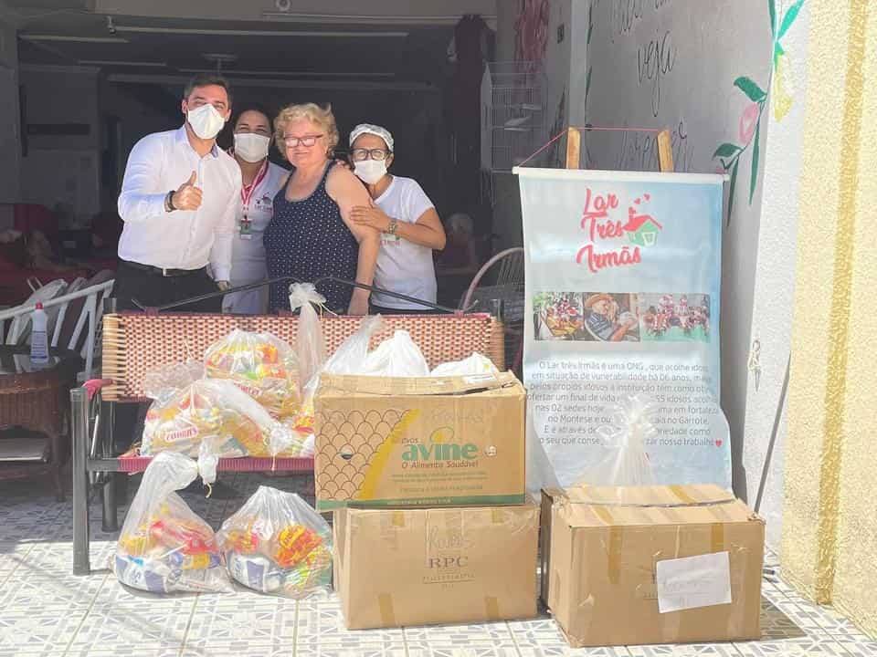Donativos da campanha Biomedicina Solidário são entregues a entidades de Fortaleza