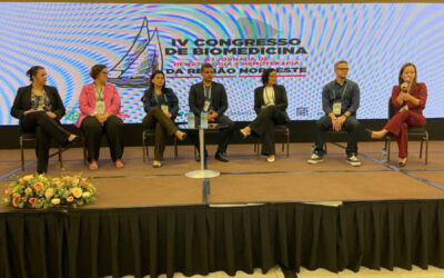 IV Congresso de Biomedicina da Região Nordeste, em Fortaleza, é um sucesso de público. Pesquisadora Jaqueline Goes foi a sensação do evento