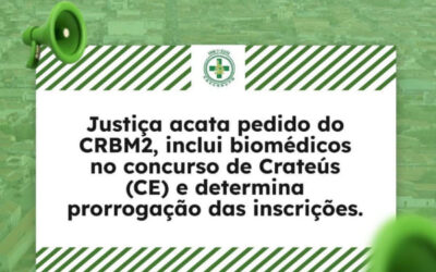 Decisão Judicial Permite que Biomédicos participem de Concurso da Prefeitura de Crateús