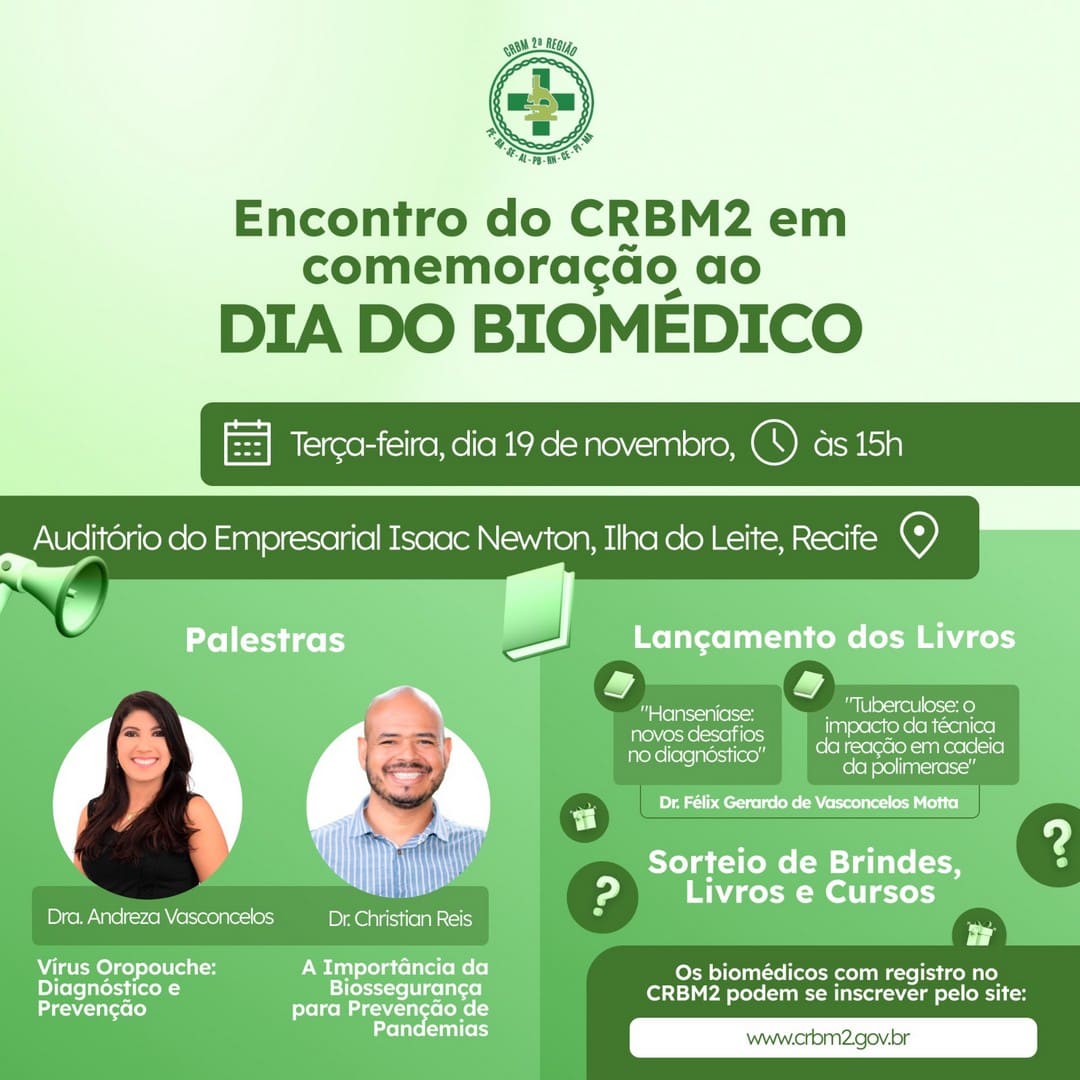 Encontro do CRBM2 em comemoração ao DIA DO BIOMÉDICO