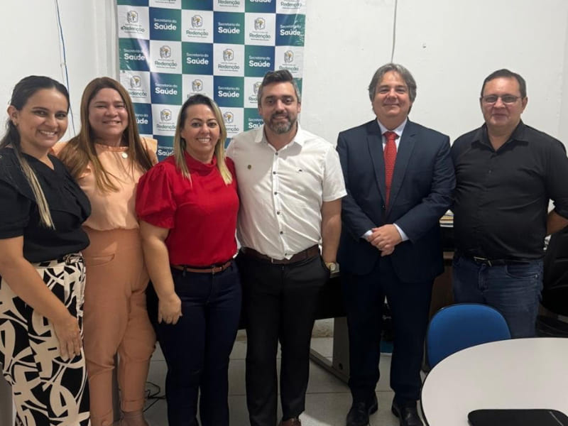CRBM2 e SINDBIOMED-CE promovem visita à Secretaria de Saúde de Redenção, no Ceará