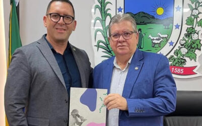 Presidente do CRBM2 tem reunião produtiva com o Governador da Paraíba, João Azevêdo