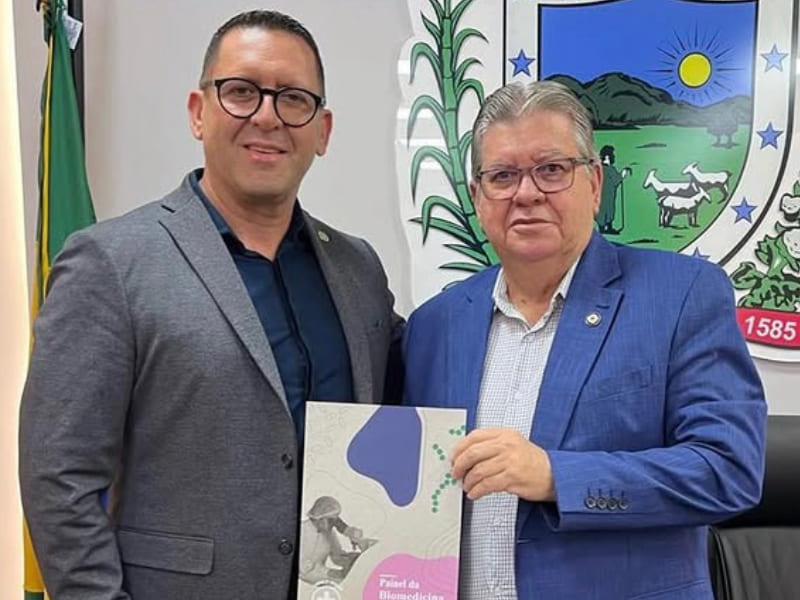 Presidente do CRBM2 tem reunião produtiva com o Governador da Paraíba, João Azevêdo