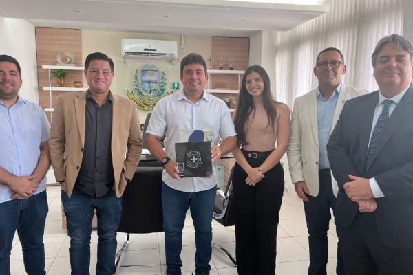 Diretoria do CRBM2 se reúne com prefeito de Sousa, na Paraíba