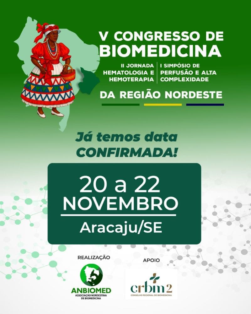 O V Congresso de Biomedicina da Região Nordeste já tem destino marcado!