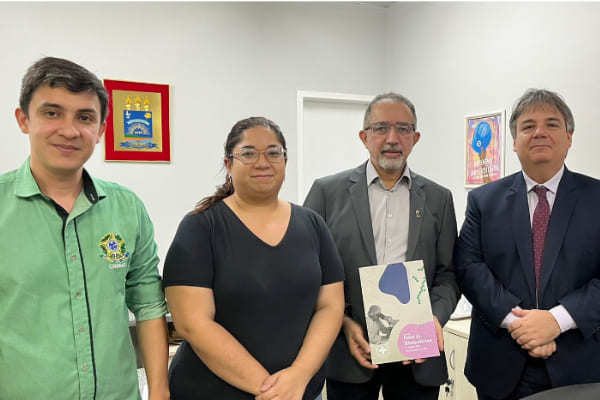 Comissão do CRBM2 se reúne com a Reitoria da Universidade Federal do Piauí (UFPI)