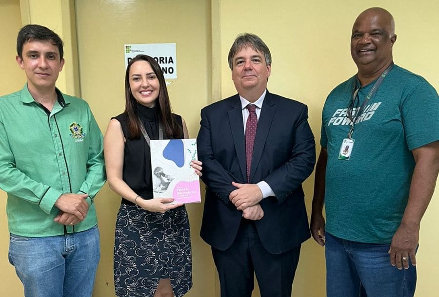 CRBM2 e Sindicato dos Biomédicos se reúnem com o Instituto Federal do Piauí (IFPI)