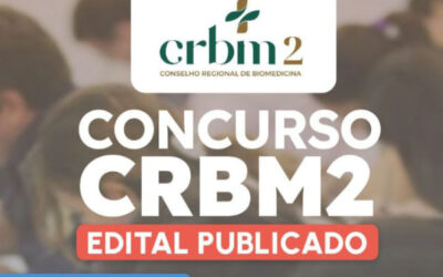 Concurso do CRBM2 está com inscrições abertas