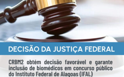 Justiça garante inclusão do biomédico no edital do concurso do IFAL