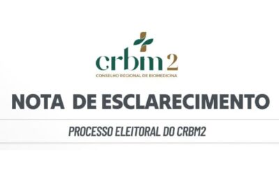 Nota de Esclarecimento – Processo Eleitoral do CRBM2