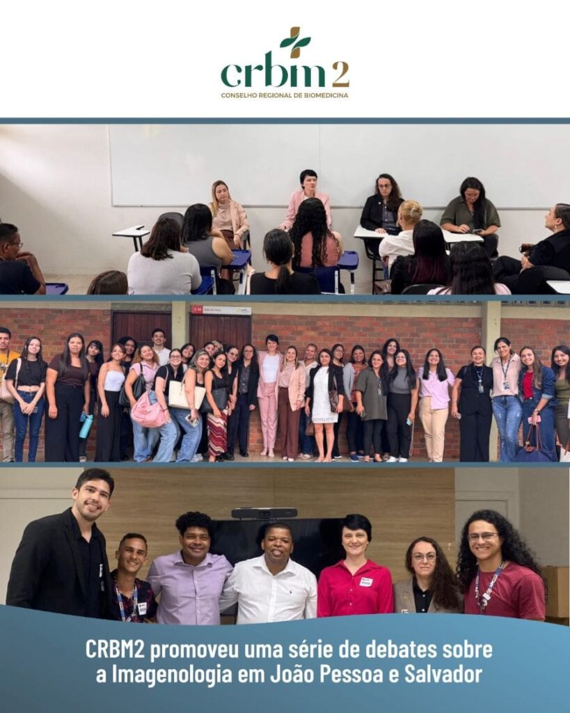 CRBM2 realiza debates sobre a imagenologia em João Pessoa e Salvador